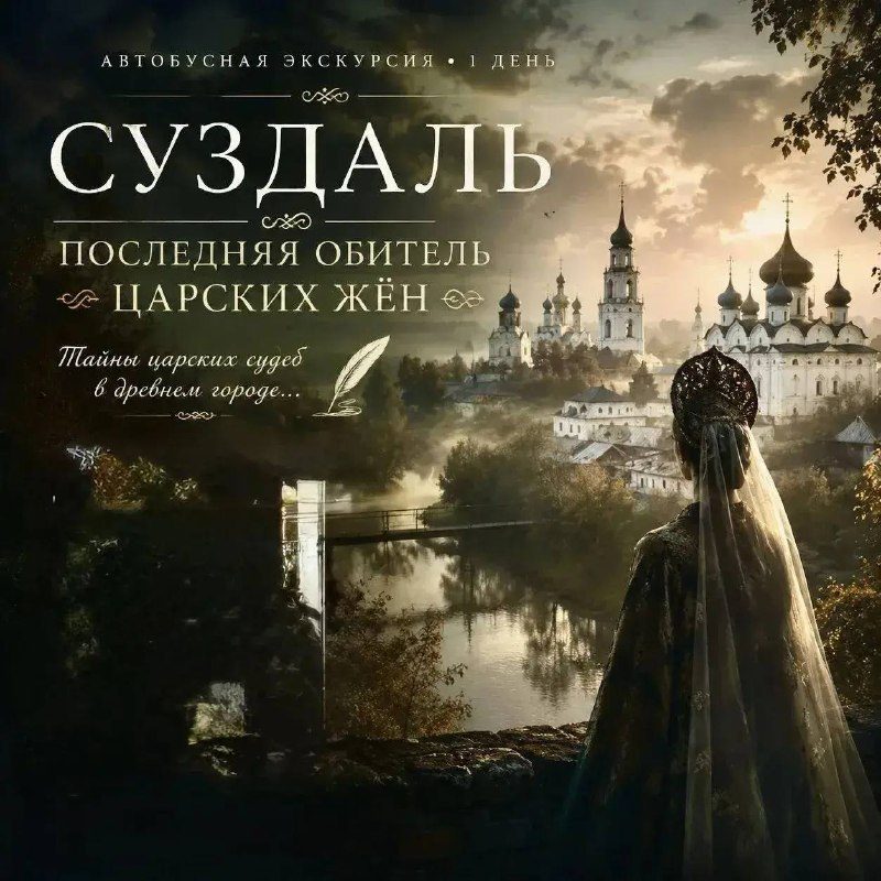 Афиша: СУЗДАЛЬ-ПОСЛЕДНЯЯ ОБИТЕЛЬ ЦАРСКИХ ЖЕН.