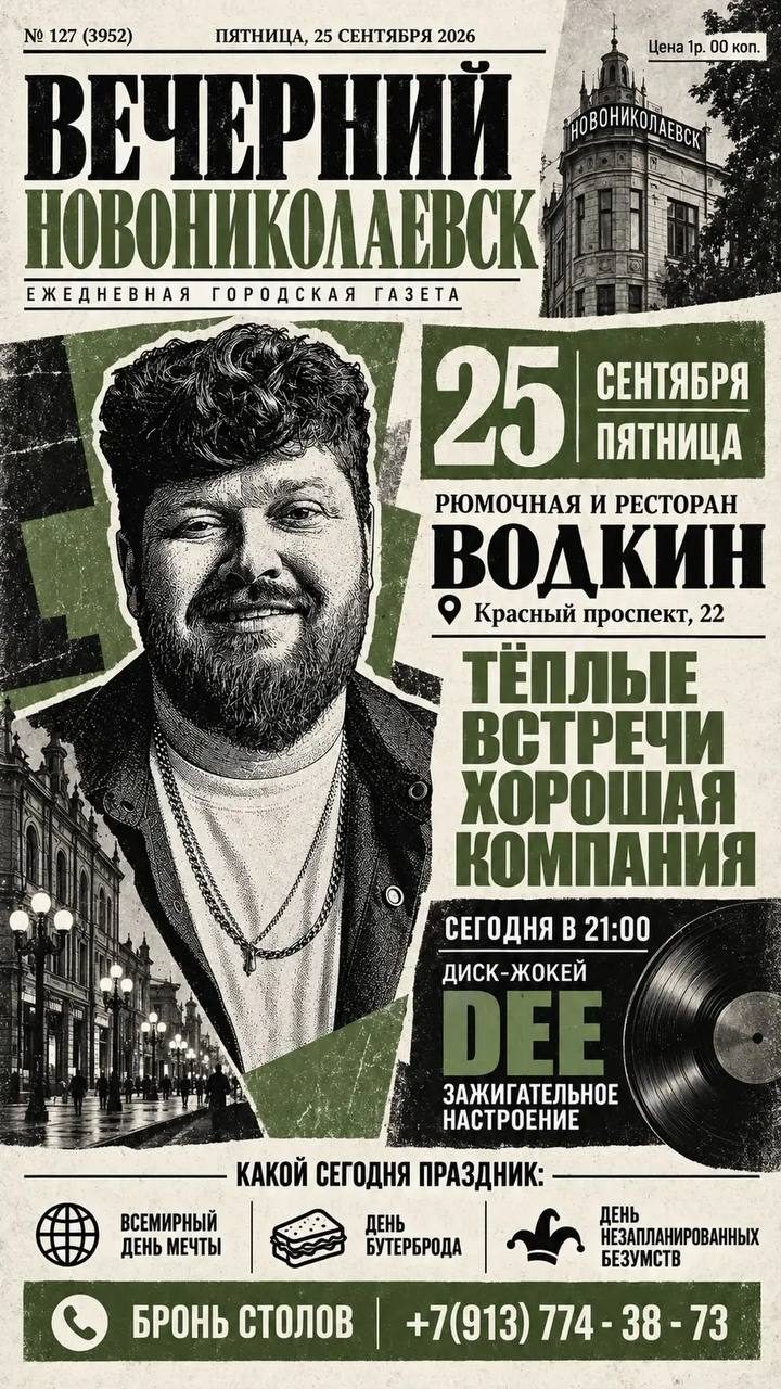 Афиша: диск-жокей Dee